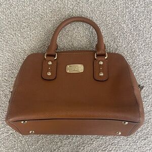 Michael Kors Tan Leather Satchel